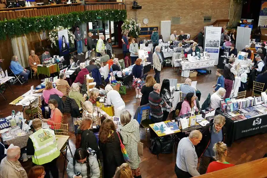 Oxford Summer Book Fair crowds