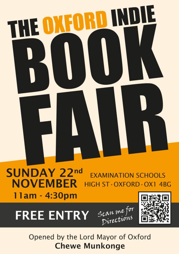 OXIB Autumn 2026 Book Fair A4 Flyer